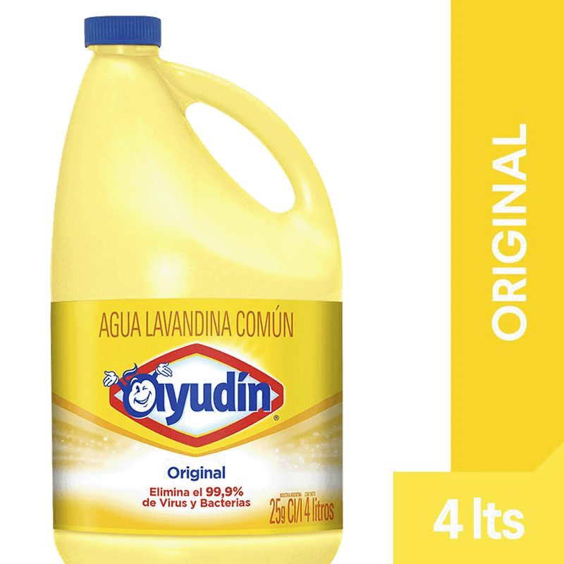 Agua Lavandina AYUDIN Original 4l