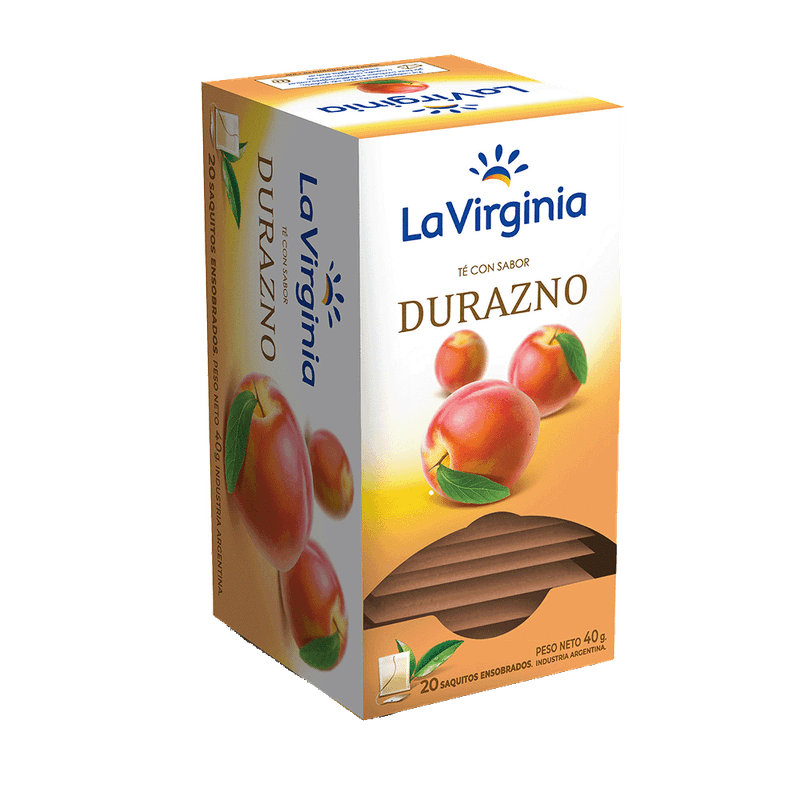 Té LA VIRGINIA Durazno 20u