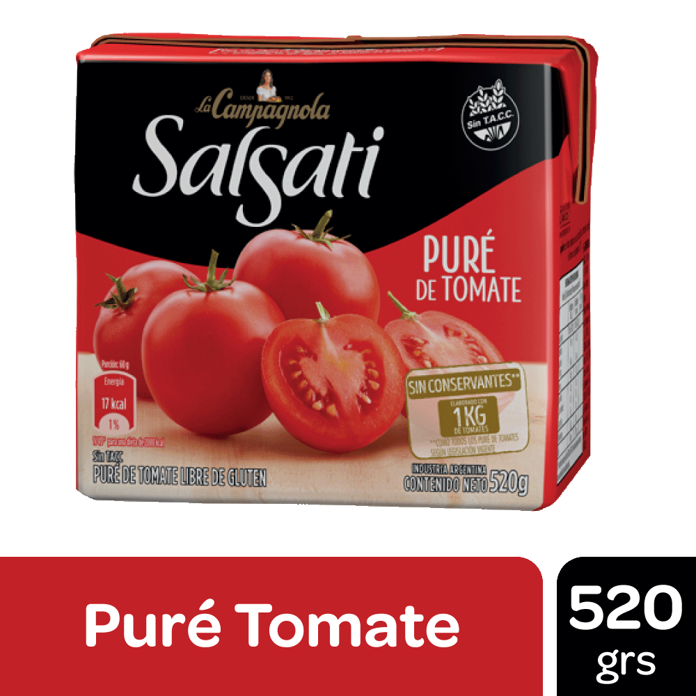 Pure de Tomates Salsatti X520g