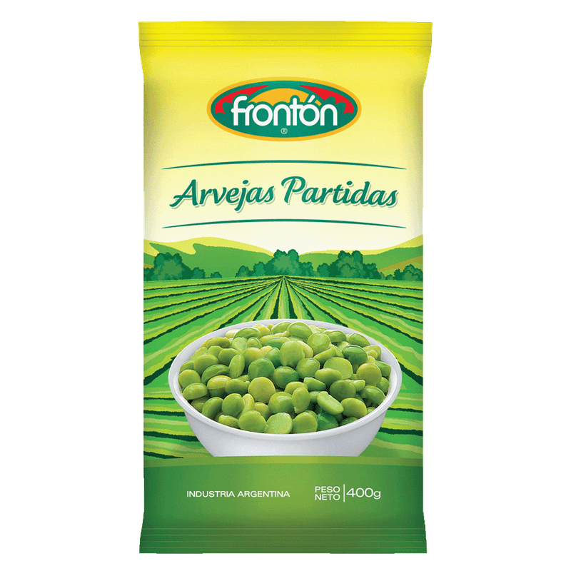 Arvejas FRONTON Secas Partidas Bolsa 400g