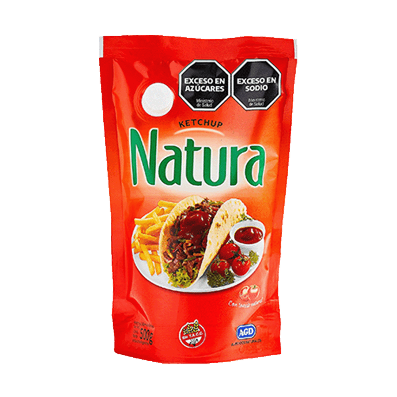 Ketchup NATURA Doy Pack 500g
