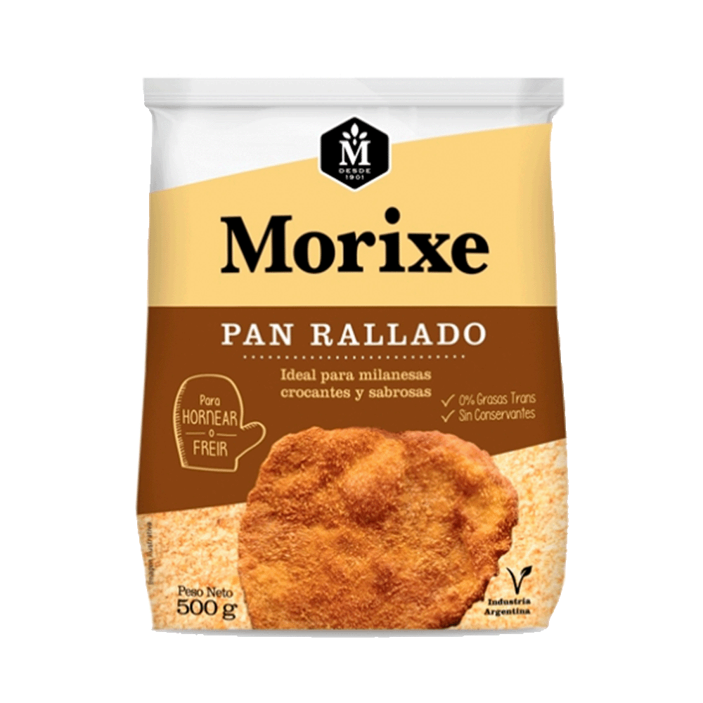 Pan Rallado Morixe 500 gr