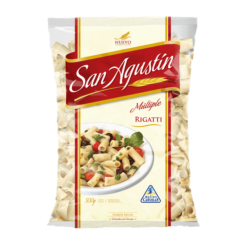 Fideos SAN AGUSTIN Rigatti 500g