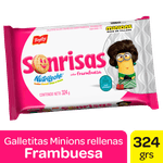 Galletitas SONRISAS Frambuesas 108g