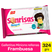Galletitas SONRISAS Frambuesas 108g