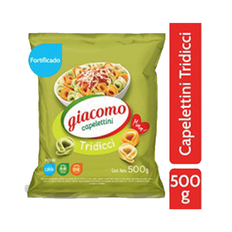 Capelettini GIACOMO Fortificado Tridiccional 500g