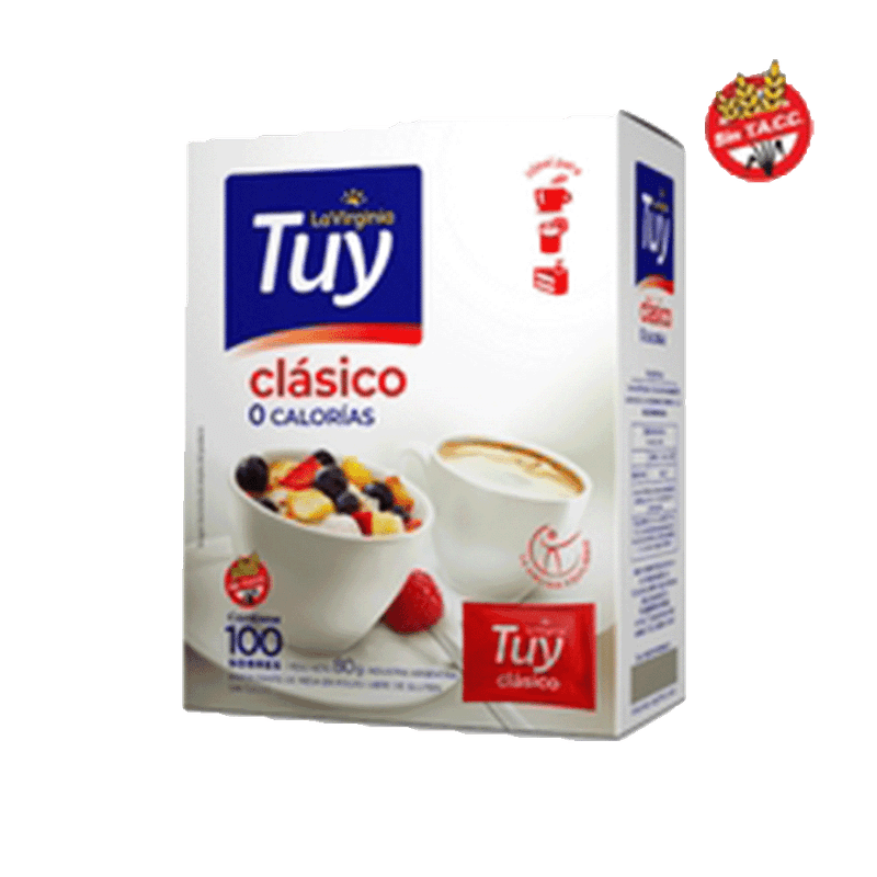 Endulzante TUY Clasico Sobres 100u