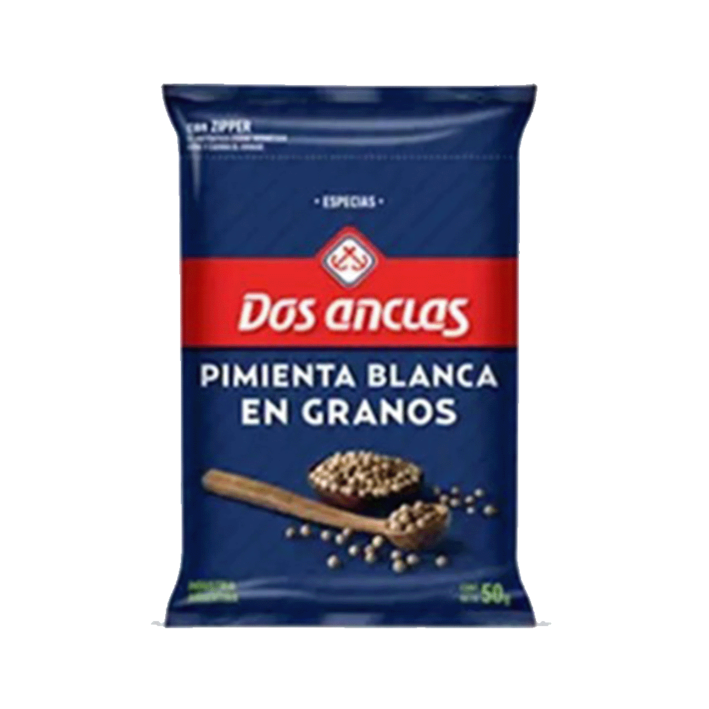 Pimienta Blanca Dos Anclas sobre 50 gr