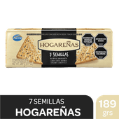 Galletitas HOGAREÑAS 7 Semillas 189g