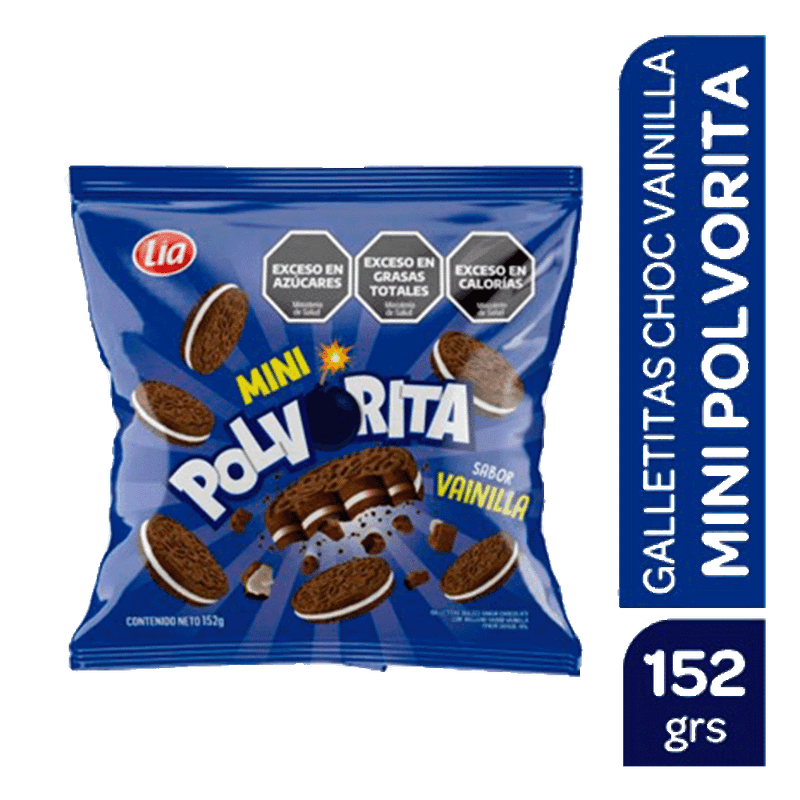 Galletitas POLVORITAS Mini Chocolate/Vainilla 152g
