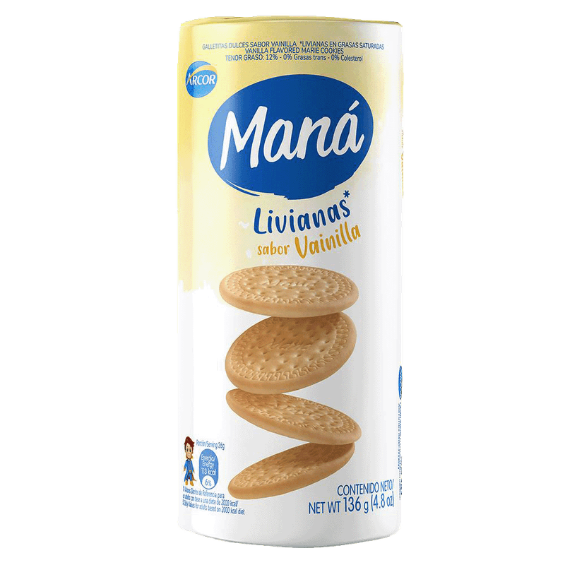 Galletitas MANA Vainilla 136g