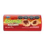 Galletitas FORMIS Nuevas VainillaChcolate 72g