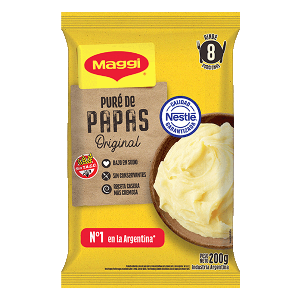 Pure de Papas Instantaneo Maggi x 200 gr