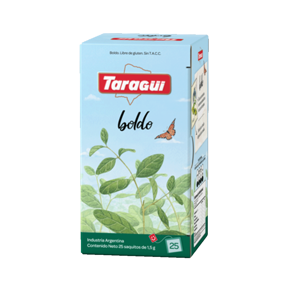 Té Silvestre Taragui Boldo 20 Uni