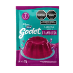 Gelatina GODET Frambuesa 25g