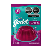 Gelatina GODET Frambuesa 25g