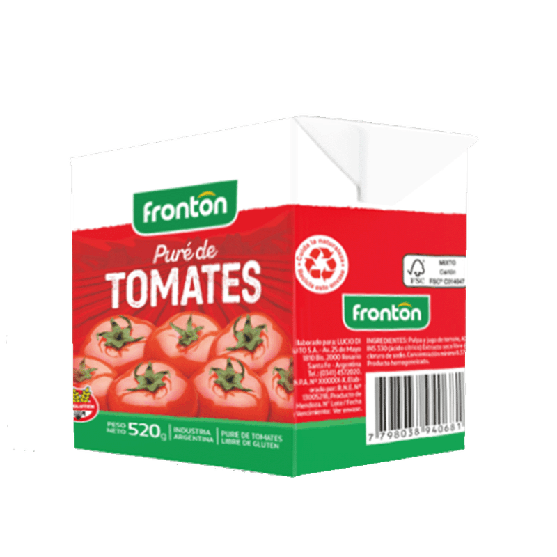 Pure Tomate FRONTON Brik 520g