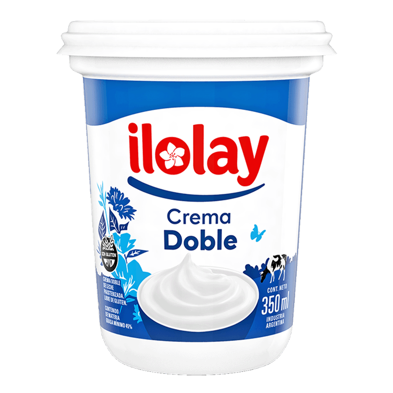 Crema Leche ILOLAY Doble Pote 350cc
