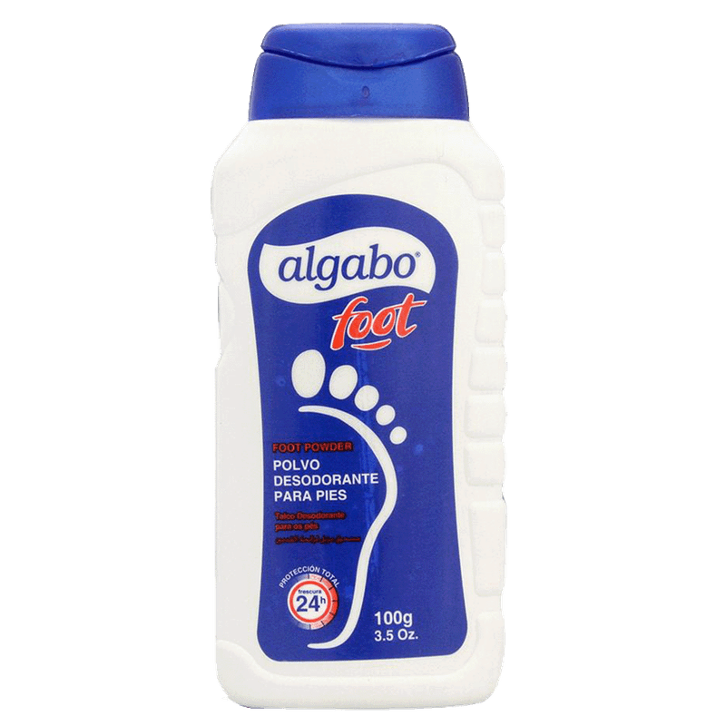 Desodorante ALGABO Para Pies Talquera Polvo 100g