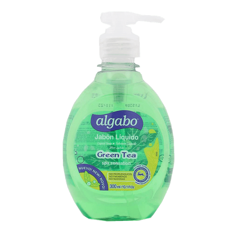 Jabón Líquido ALGABO Green Tea 300cc