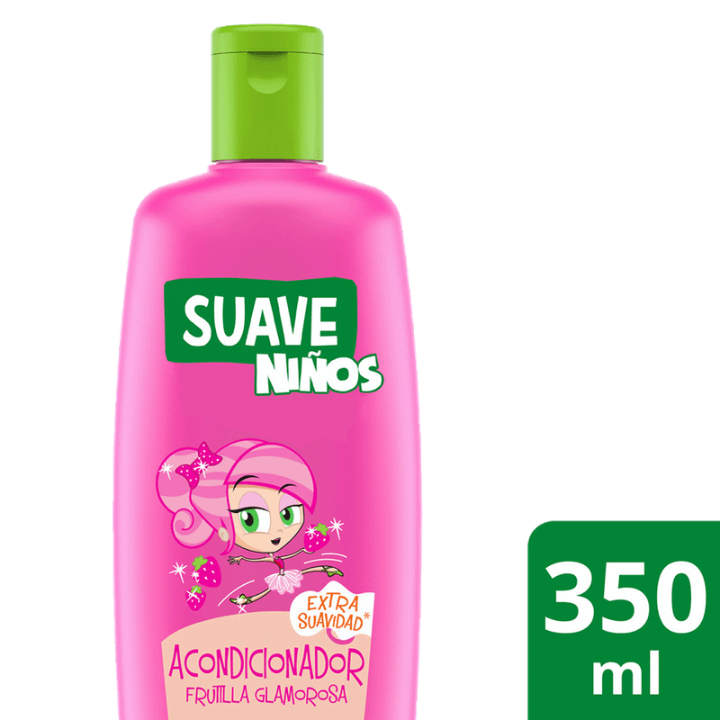 Acondicionador SUAVE Kids Frutilla Glamorosa 350ml