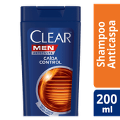 Shampoo CLEAR Men Control Caida 200ml