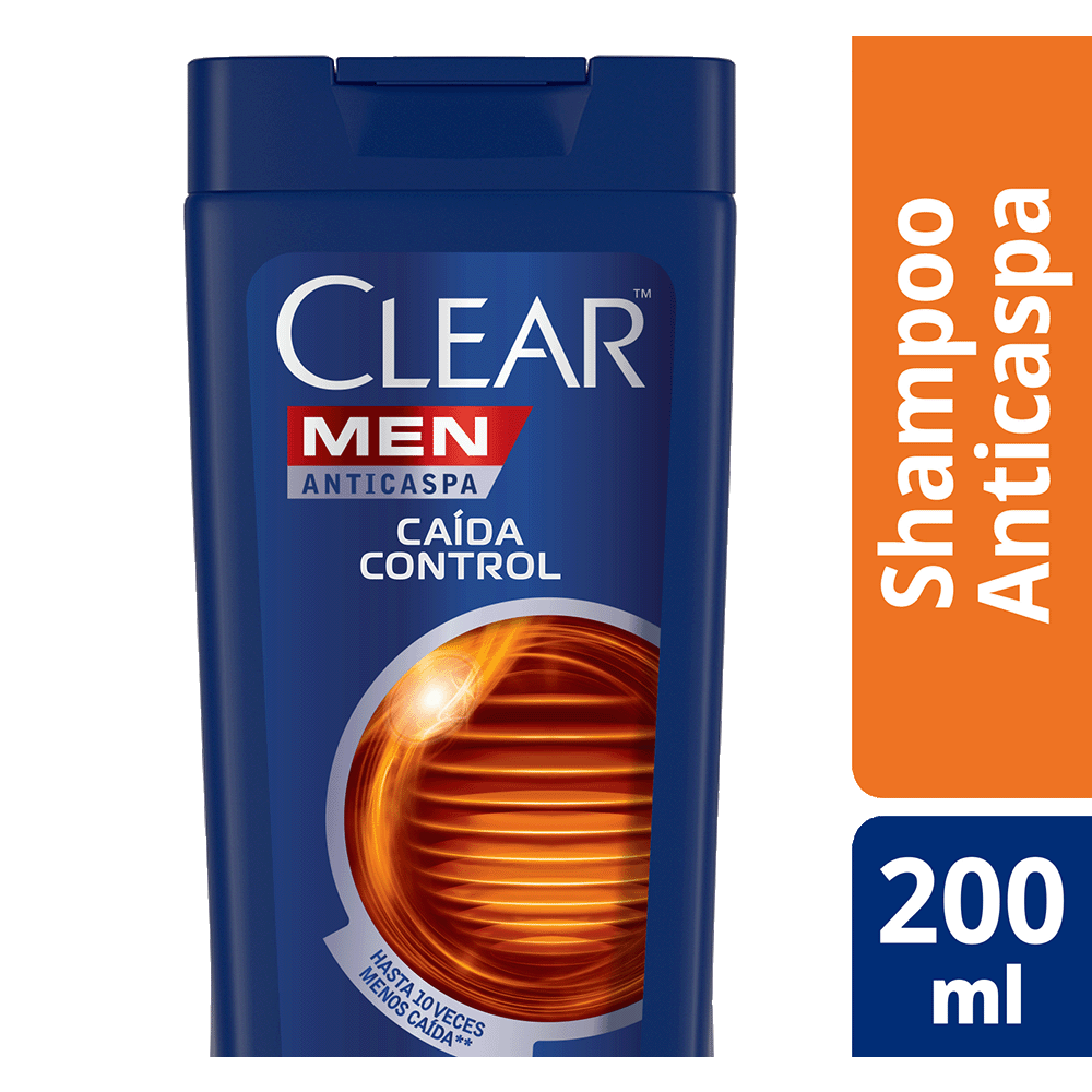 Shampoo Clear Caida Control x 200 ml