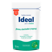 Toallas Humedas IDEAL Aloe Vera 50u