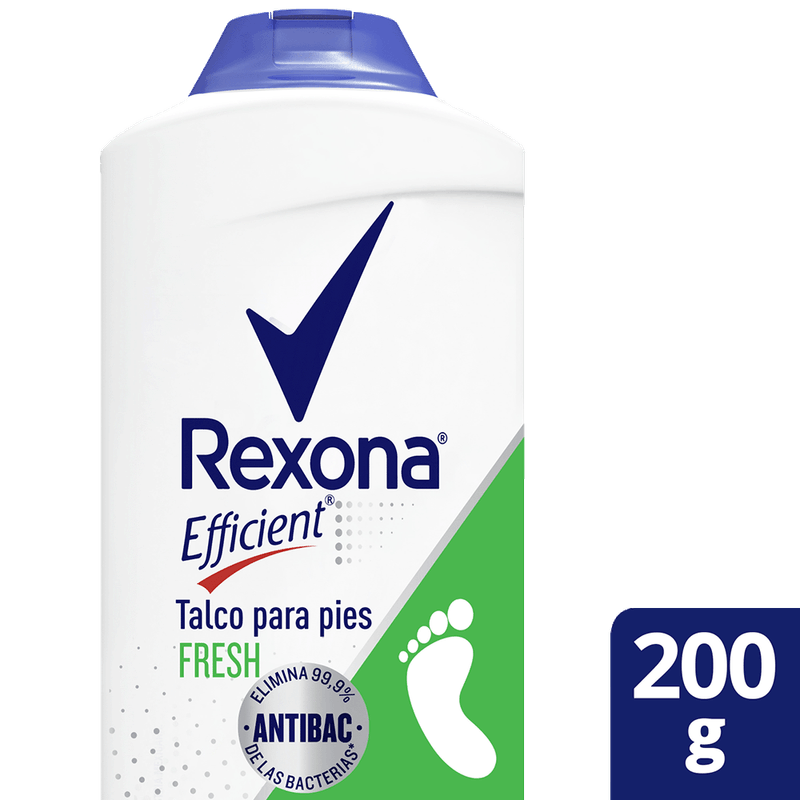 Desodorante Para Pies EFFICIENT REXONA Fresh 200g