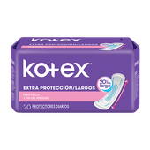 Protectores Diarios KOTEX Largo 20u