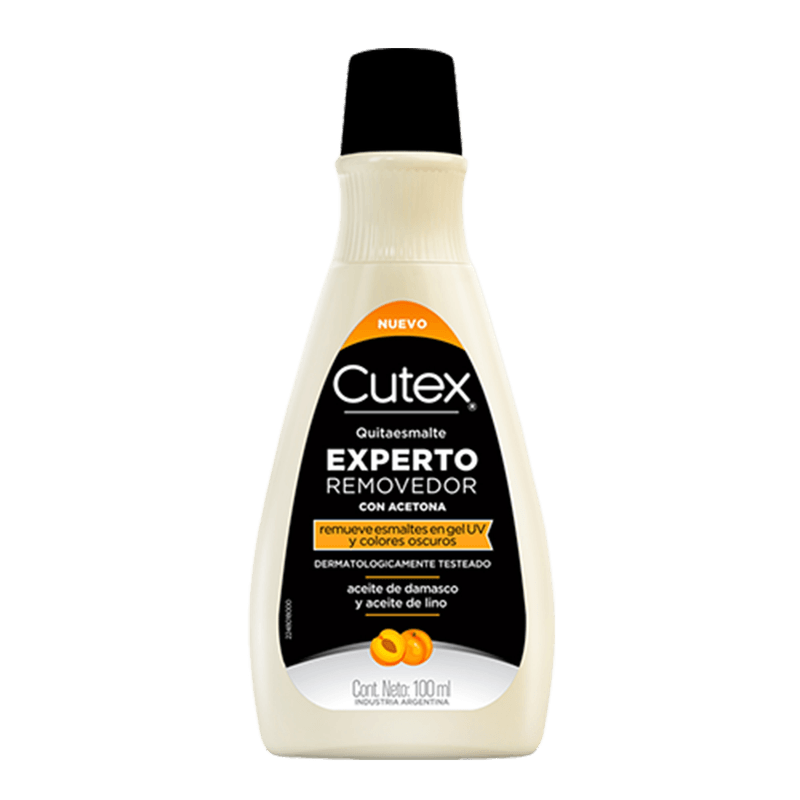 Quitaesmalte CUTEX Experto Con Acetato 100ml