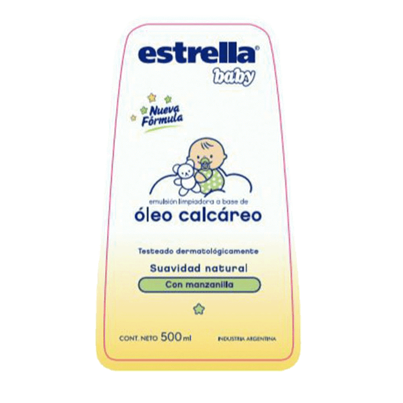 Oleo Calcareo ESTRELLA Con Manzanilla 500mnl