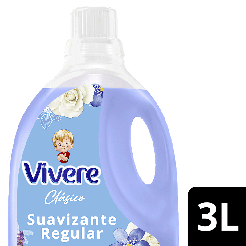 Suavizante VIVERE Clasico Explosion Floral Botella 3l