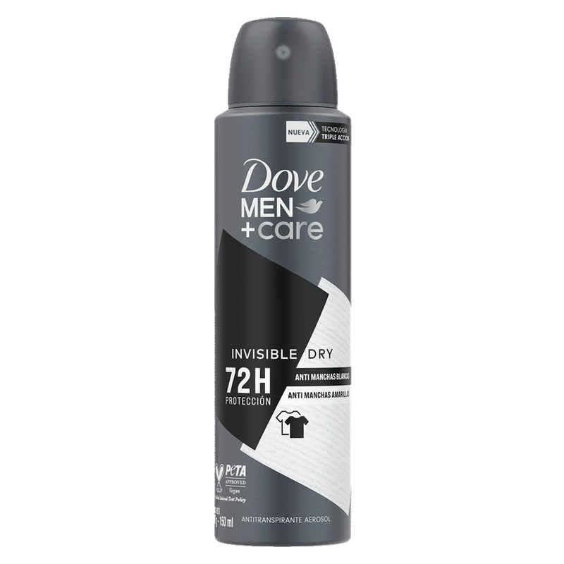 Antitranspirante DOVE Men Invisible Dry Aerosol 87g