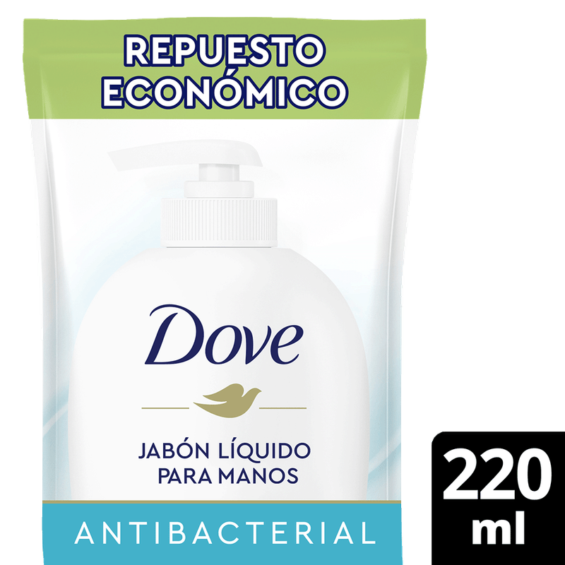 Jabon Liquido DOVE Para Manos Cuidado y Proteccion Dp 220ml