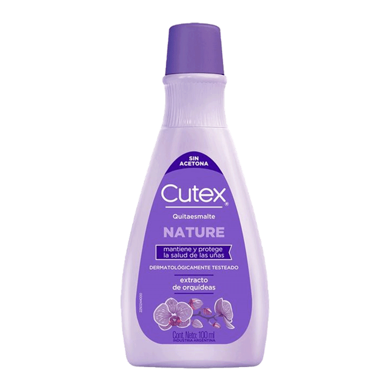 Quitaesmalte CUTEX Nature 100ml