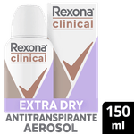 Antitranspirante REXONA Clinical Women Extra Dry 91g