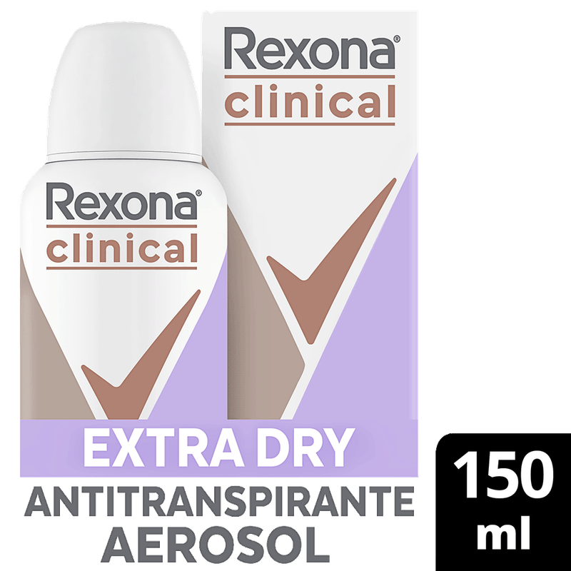 Antitranspirante REXONA Clinical Women Extra Dry 91g