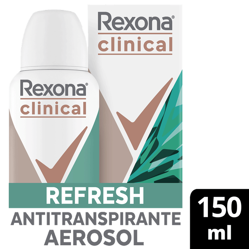 Antitranspirante REXONA Clinical Women Refresh 91g