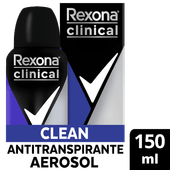 Antitranspirante REXONA Clinical Men Clean 91g