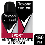 Antitranspirante REXONA Clinical Men Sport 150ml