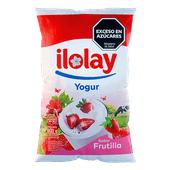 Yogur ILOLAY Frutilla Sachet 900g