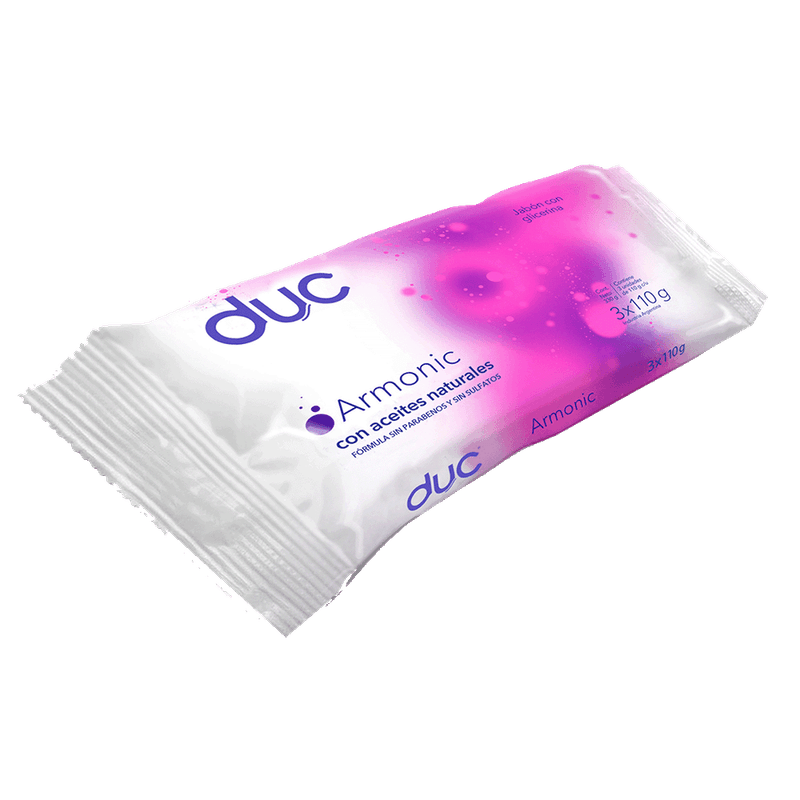 Jabon De Tocador DUC Armonic Pack3 330g