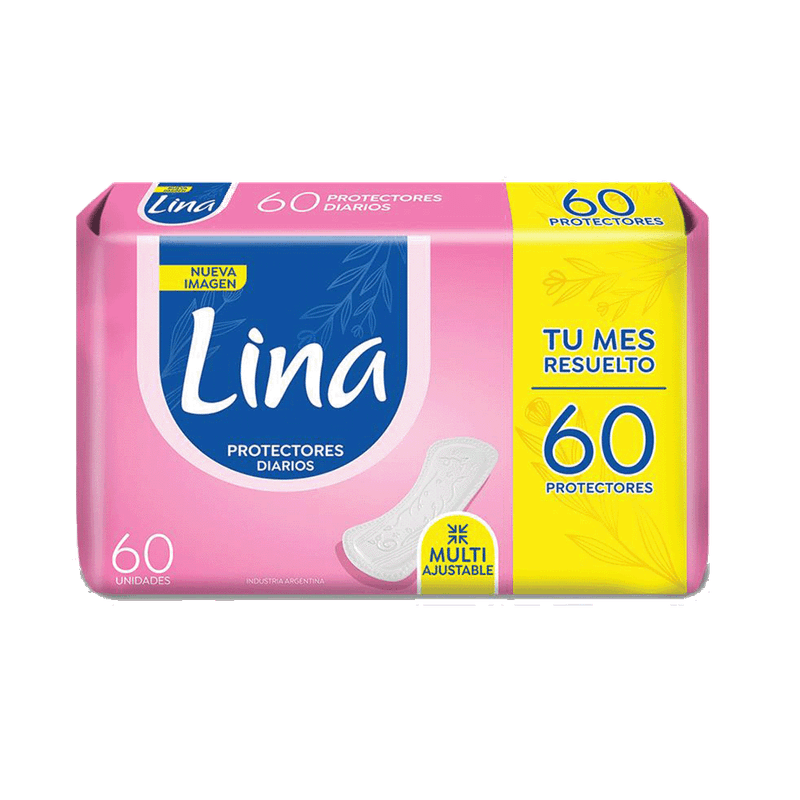 Protectores Diarios LINA Normal 60u