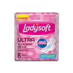 Toallas Femeninas LADYSOFT Ultra Seca 8u