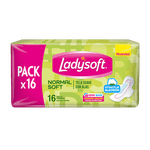 Toallas Femeninas LADYSOFT Normal Soft 16u