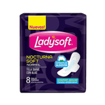 Toallas Femeninas LADYSOFT Nocturna Soft 8u
