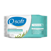 Toallas Humedas Q SOFT Desmaquillantes Control Acne 25u