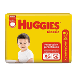 Pañales HUGGIES Ahorrapack Classic XG 52u