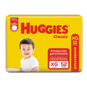 Pañales HUGGIES Ahorrapack Classic XG 52u